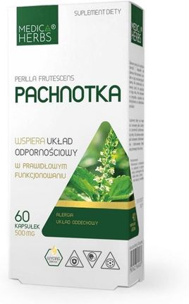 Medica Herbs Pachnotka 500 Mg Perilla Frutescens 60 Kaps