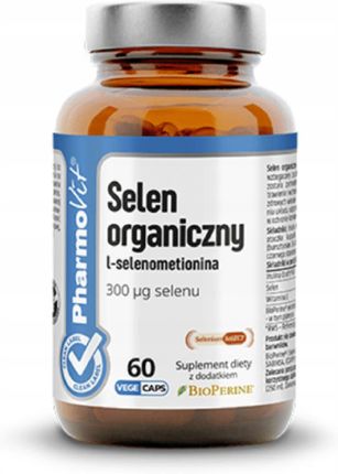 Pharmovit Selen Organiczny L-Selenometionina 300 µg 60 Kaps.