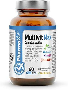 Pharmovit Multiwitamina Multivit Max Complex Active 60 Kaps