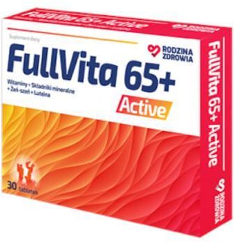Rodzina Zdrowia FullVita 65+ Active 30 tabl
