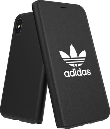 Adidas OR Booklet Case BASIC iPhone X/Xs czarno biały/black white (31589)