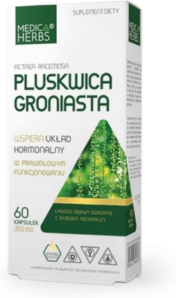 Medica Herbs PLUSKWICA GRONIASTA 350mg 60 kaps 
