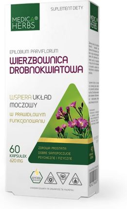 Medica Herbs WIERZBOWNICA DROBNOKWIATOWA 60 kaps 