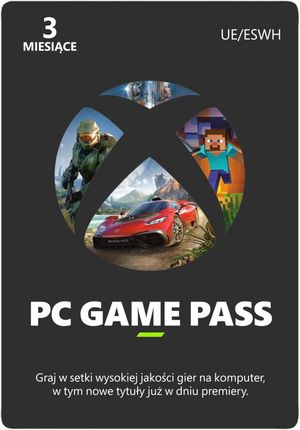 Xbox Game Pass na PC 3 miesiące