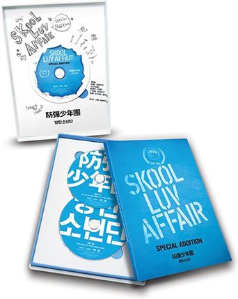 防弾少年団(BTS) - BTS【SKOOL LUV AFFAIR】Special Edition BTS SKOOL LUV AFFAIR SPECIAL ADDITION CD + DVD (2 PŁYTY DVD