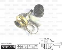 PRZEGUB WEWNĘTRZNY OPEL ASCONA C, ASTRA F, ASTRA F G7X002PC