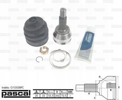 PRZEGUB ZEWNĘTRZNY FORD FIESTA V, FUSION 1.25/1.3/ G1G038PC