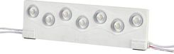 Mw Lighting Moduł Led 14 Diod Seoul Semiconductor Dwustronny Ip67 24V 6W Biała Zimna Soczewka (Boxbackovalmx2W)