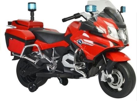 Lean Toys Motor na Akumulator BMW R1200 Policja Czerwony