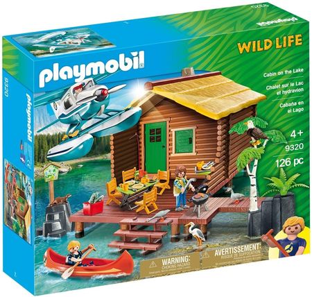 Playmobil 9320 Wild Life Urlop W Domku Nad Jeziorem