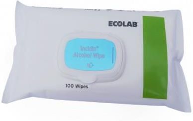 Ecolab Incidin Alcohol Wipe Flow-Pack 100Szt.