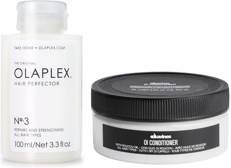 Olaplex Hair Perfector No.3 And Oi Oil  Zestaw Do Włosów Kuracja 100ml + Odżywka 75ml