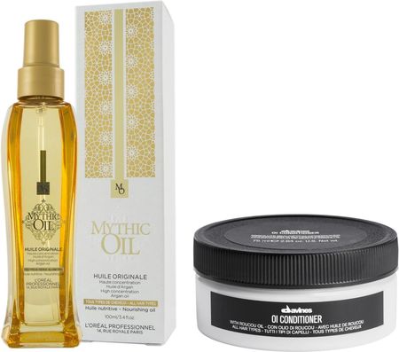 L'Oreal Professionnel Mythic Oil And Oi Oil Zestaw Odżywczy Olejek
