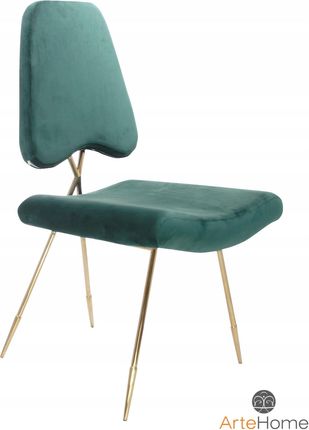 Nowoczesne Krzesło W Stylu Glamour Salvadore Green
