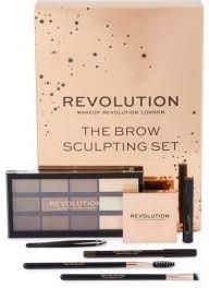 Makeup Revolution  Zestaw Do Stylizacji Brwi The Brow Sculpting Kit 