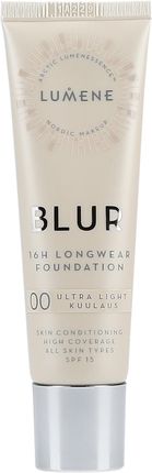 Lumene Blur 16H Longwear Foundation Spf 15 Podkład Wygładzający 00 Ultra Light 30 ml