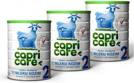 Capricare 2, mleko w proszku następne oparte na mleku kozim od 6 miesiąca  życia, 400 g
