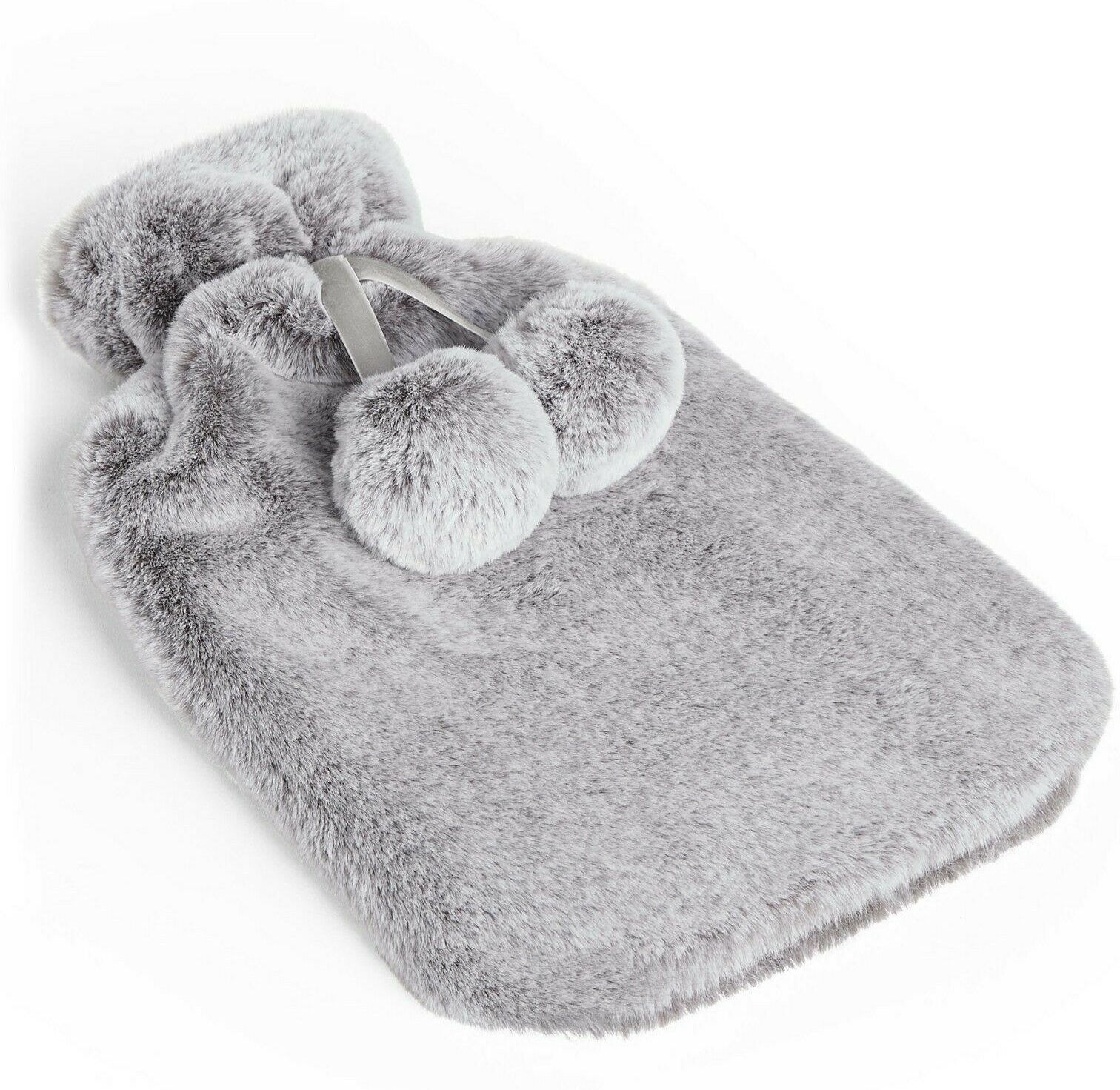 PLUSZOWY TERMOFOR GUMOWY W POKROWCU 33X20CM 2L - zdjęcie 7 PLUSZOWY TERMOFOR GUMOWY W POKROWCU 33X20CM 2L