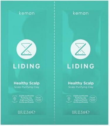 Kemon Liding Healthy Scalp Vc Purifying Clay Glinka Oczyszczająca 12X25ml