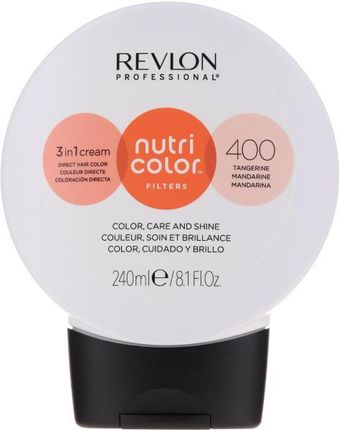 Revlon Professional Tonujący Krem Balsam Do Włosów Nutri Color Filters 400 Tangerine 240ml