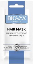 Zdjęcie Biovax Prebiotic maska intensywnie regenerująca do wrażliwej skóry głowy 20 ml - Urzędów
