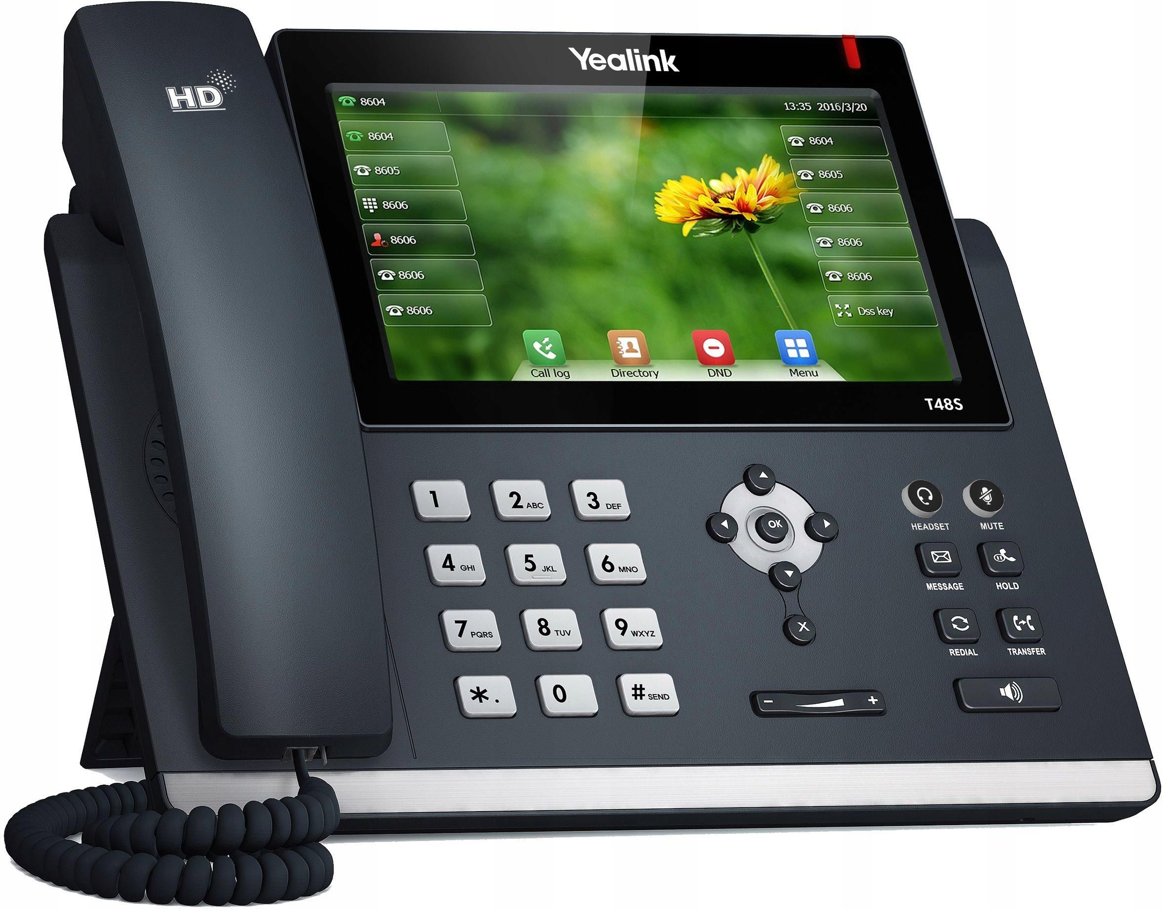 YEALINK TELEFON IP / VOIP -  T48S - POE YET48S