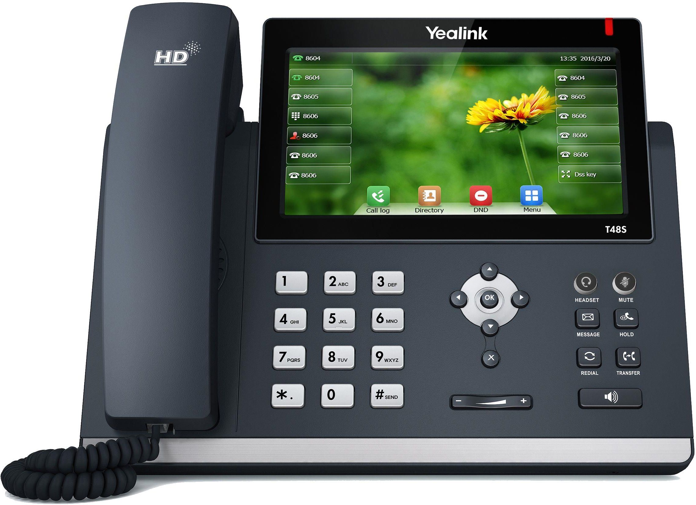YEALINK TELEFON IP / VOIP -  T48S - POE YET48S