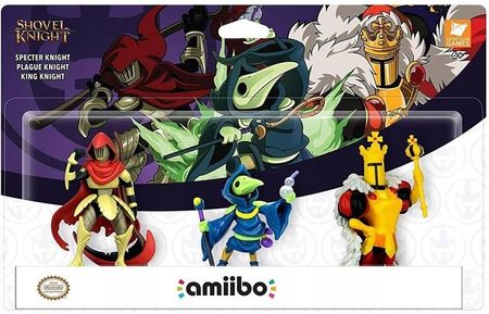 Nintendo Amiibo Shovel Knight Treasure 3 Figurki