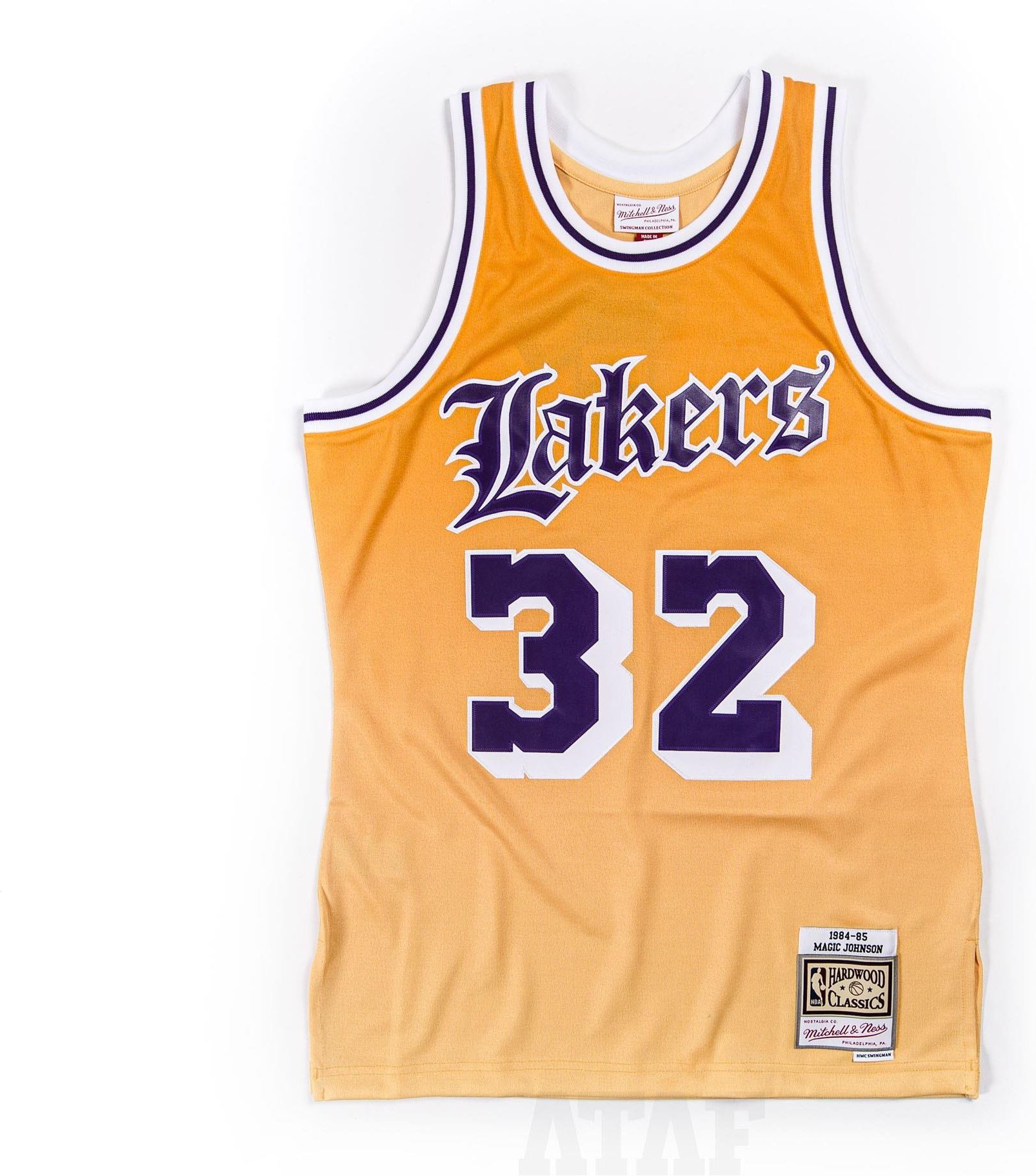 lakers old english jersey