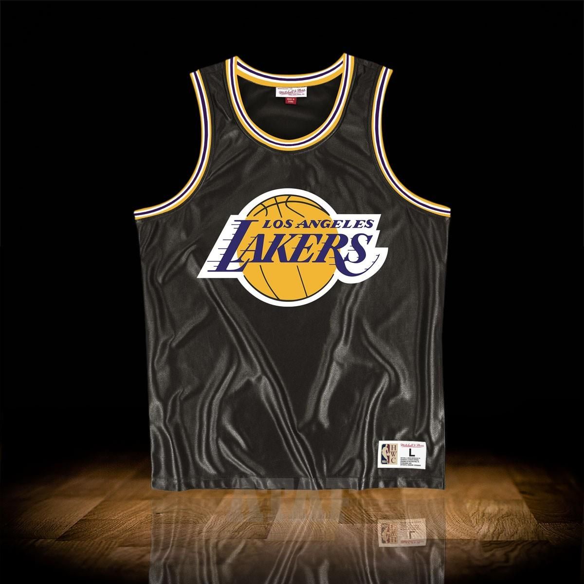 Mitchell & Ness tank top Los Angeles Lakers black Dazzle Tank Top