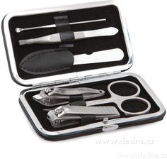 Dedra 7Elementowy Zestaw Do Manicure Czarny