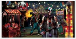 Zdjęcie Guirca Plakat Baner Na Halloween Creepy Carnevil - Łęczyca