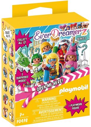 Playmobil 70478 Everdreamerz Pudełko Niespodzianka Comic World Seria 2