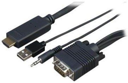 SONY  CAB-VGAHDMI1 - HDMI CABLE - HDMI / VGA / AUDIO / USB - 1 M  (CABVGAHDMI1)