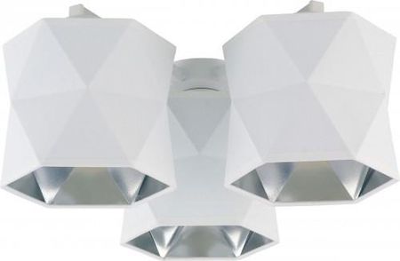 TK Lighting Siro White Lampa Sufitowa 3-Punktowa Biała 3248 Tk3248