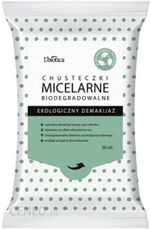 L'Biotica Chusteczki Micelarne Biodegradowalne 30szt