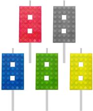 Zdjęcie Godan Świeczka Urodzinowa Klocki Cyfra ''8 - Witkowo