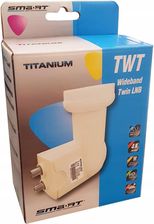 Zdjęcie Konwerter Sat Lnb WideBand Smart Titanium Twt H+v - Żmigród