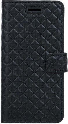 Surazo Wallet case Pikowane romby Czarny Matowy Sony Xperia 10 (51132K)