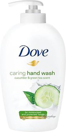 Dove Caring Hand Wash Mydło Do Rąk W Płynie Ogórkiem I Zieloną Herbatą 250Ml