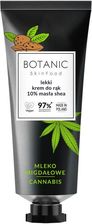 Zdjęcie Botanic Skinfood Krem Do Rąk mleko Migdałowe & Cannabis 75ml - Zawadzkie