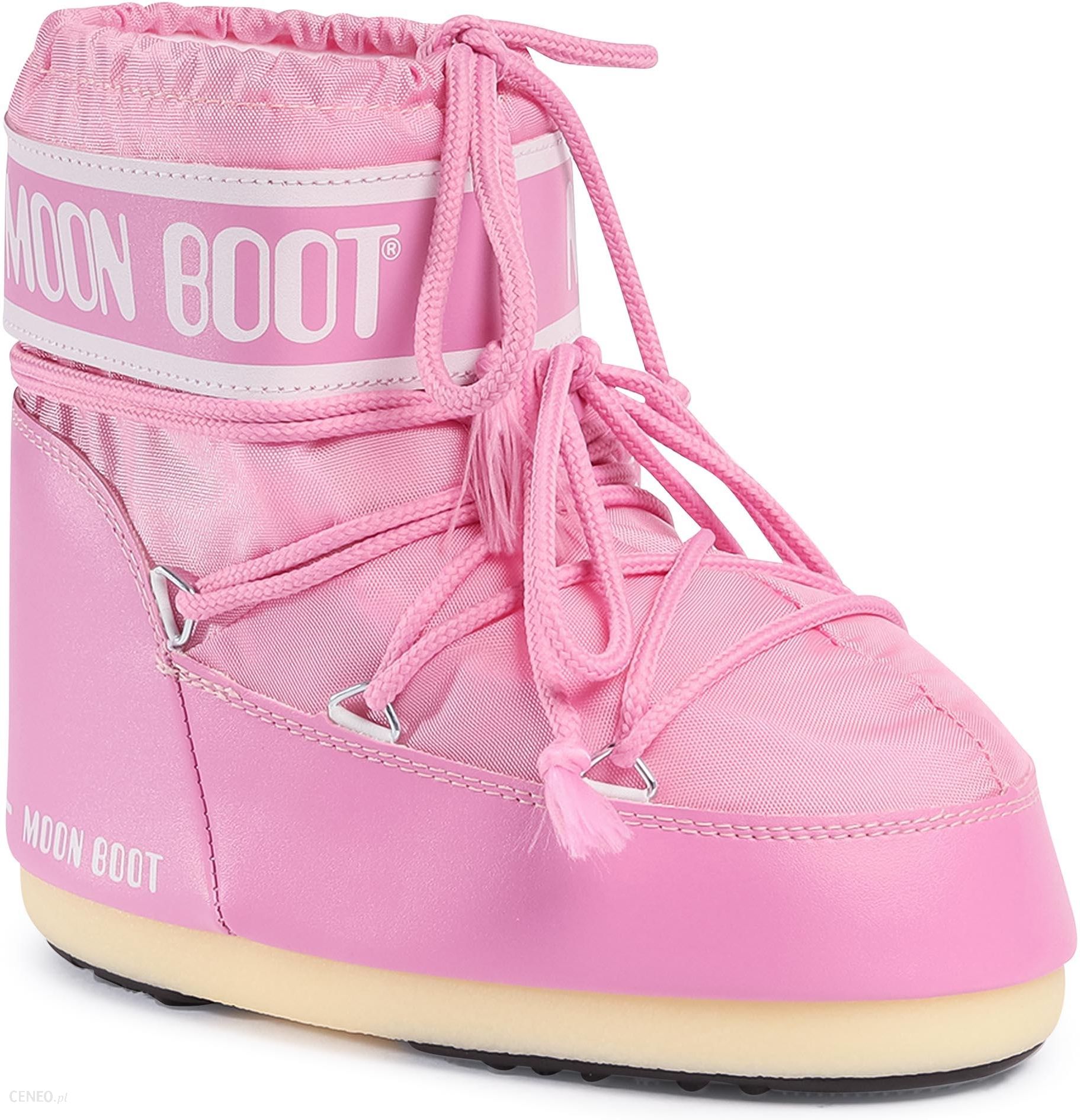 Śniegowce MOON BOOT - Classic Low 2 14093400003 Pink - Ceny i 