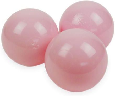Mimii Plastikowe piłeczki do suchego basenu 50szt jasno różowe