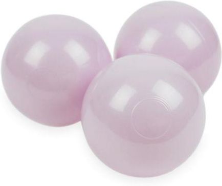 Mimii Plastikowe piłeczki do suchego basenu 50szt różowy jasny perłowy