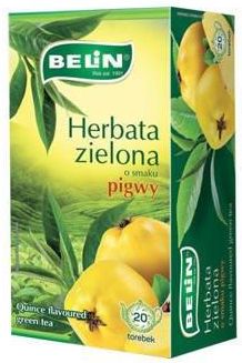 Belin Herbatka Zielona Pigwa 35g 20 torebek