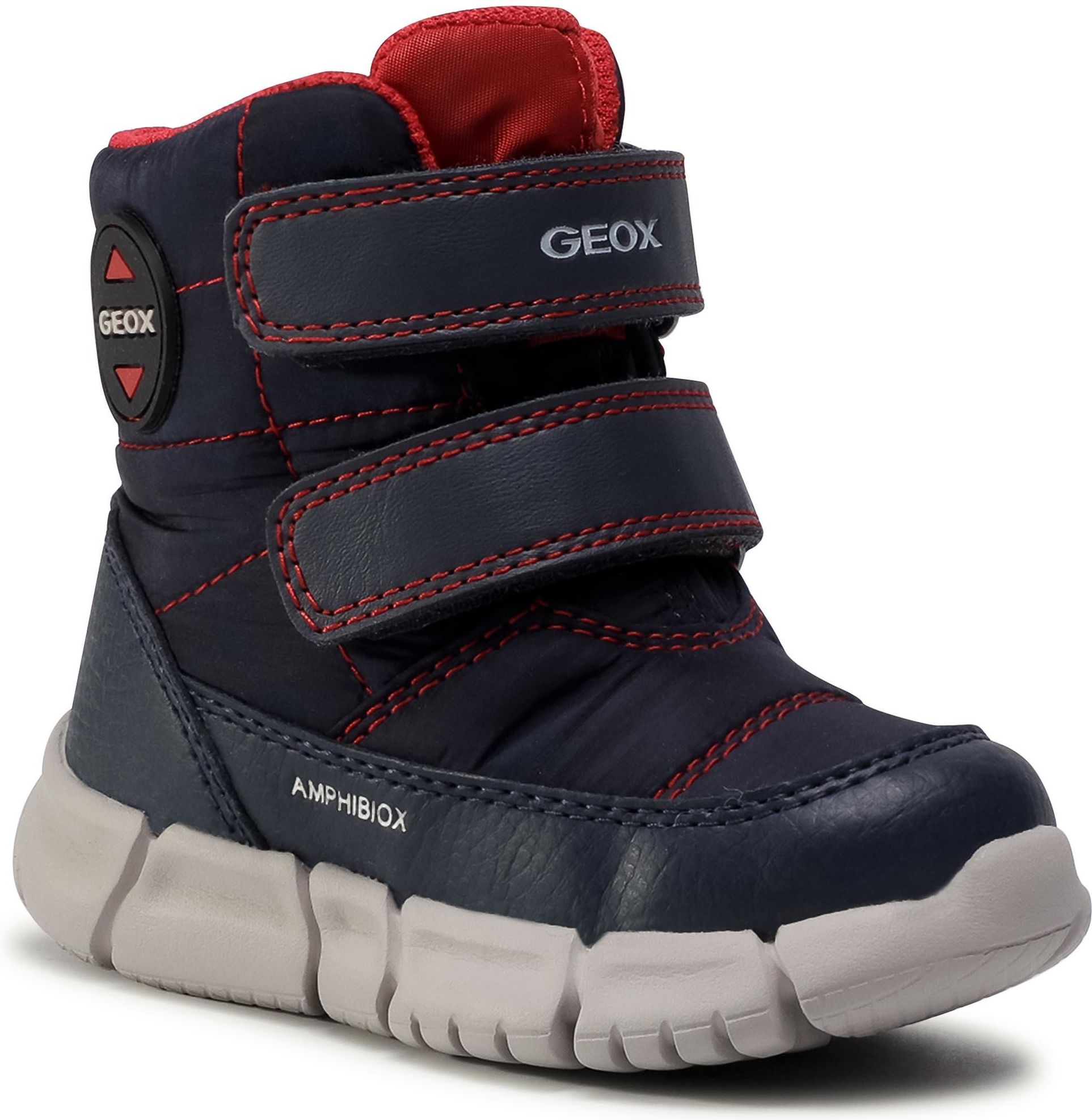 Geox Śniegowce - B Flexyper B. B Abx C B043Pc 0Lubu C0735 M Navy/Red ...