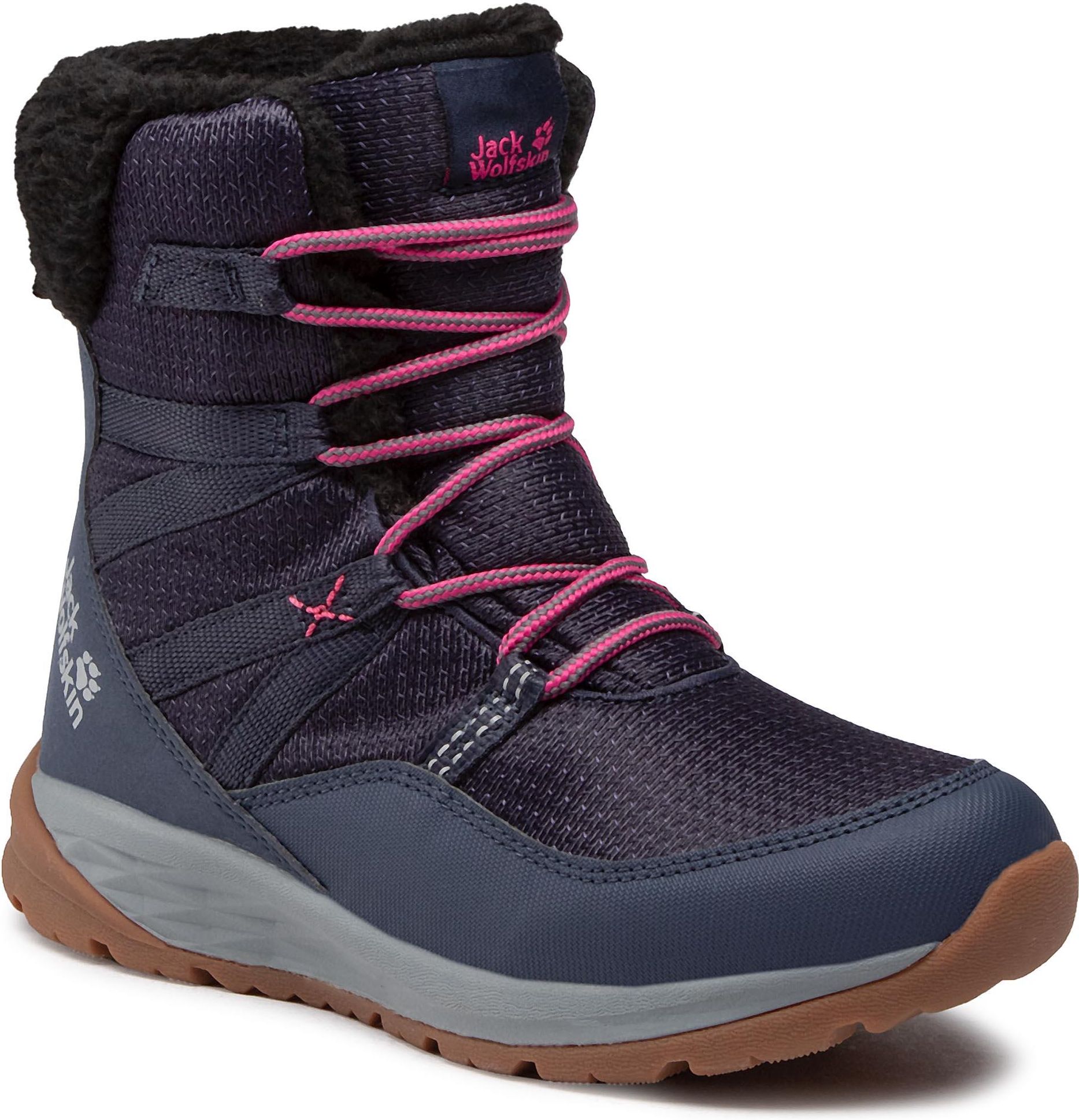 Jack Wolfskin Śniegowce Polar Wolf Texapore High K 4036152 Dark Blue