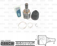 PRZEGUB WEWNĘTRZNY L KIA CEE'D 1.4/1.6/2.0 12.06-1 G70302PC