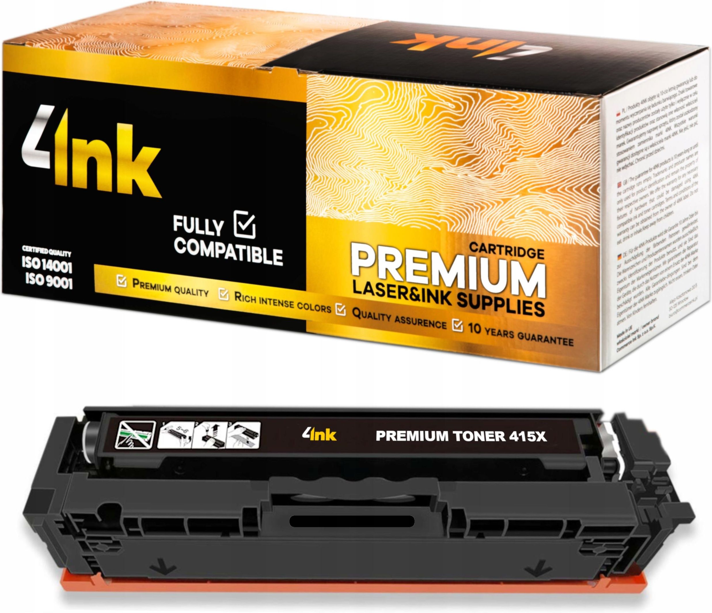 4INK TONER HP 415X W2030X PREMIUM BLACK - Opinie i ceny na Ceneo.pl