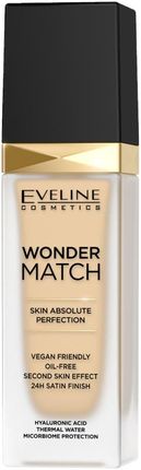 Eveline Wonder Match Luksusowy Podkład Dopasowujący Się 05 Light Porcellain 30 ml